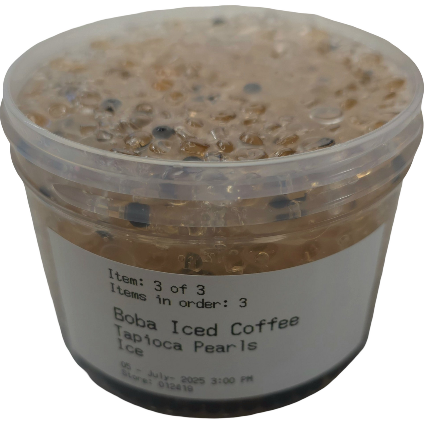 Boba Iced Coffee