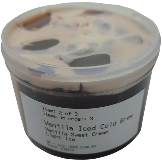 Vanilla Iced Cold Brew